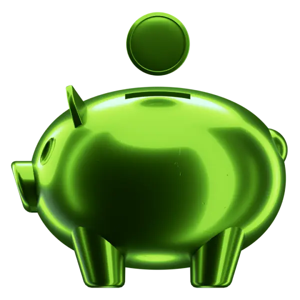 Savings piggybank icon